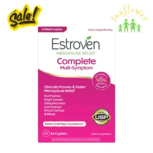 Viên uống hỗ trợ mãn kinh Estroven Complete Multi-Symptom Menopause Relief 84 viên của Mỹ
