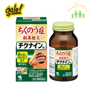 Viên uống viêm xoang Kobayashi Chikunain B 224 viên Nhật Bản