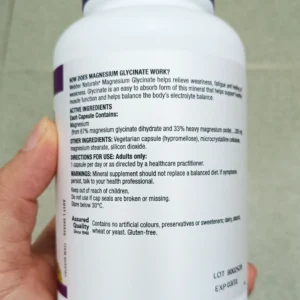 Webber Naturals Magnesium Glycinate 210 viên của Canada