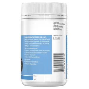 viên uống Healthy Care Double Strength Fish Oil Mini Caps 200 viên