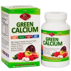 Canxi hữu cơ Green Calcium K2 D3 Olympian Labs 100 viên