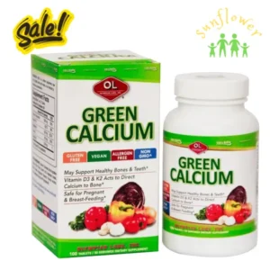Canxi hữu cơ Green Calcium K2 D3 Olympian Labs 100 viên của Mỹ