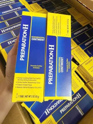 Kem bôi trĩ Preparation H Hemorrhoidal Ointment 57g của Mỹ Kem mỡ bôi trĩ Preparation H Ointment 57g