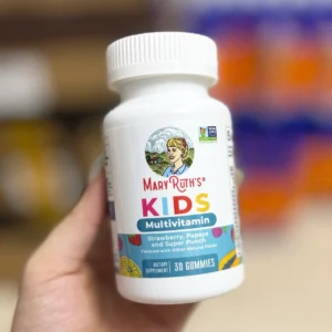 Kẹo dẻo vitamin tổng hợp MaryRuth's Kids Multivitamin 30 viên của Mỹ Kẹo dẻo trái cây hữu cơ tổng hợp vitamin Mary Ruth's 30 viên của Mỹ