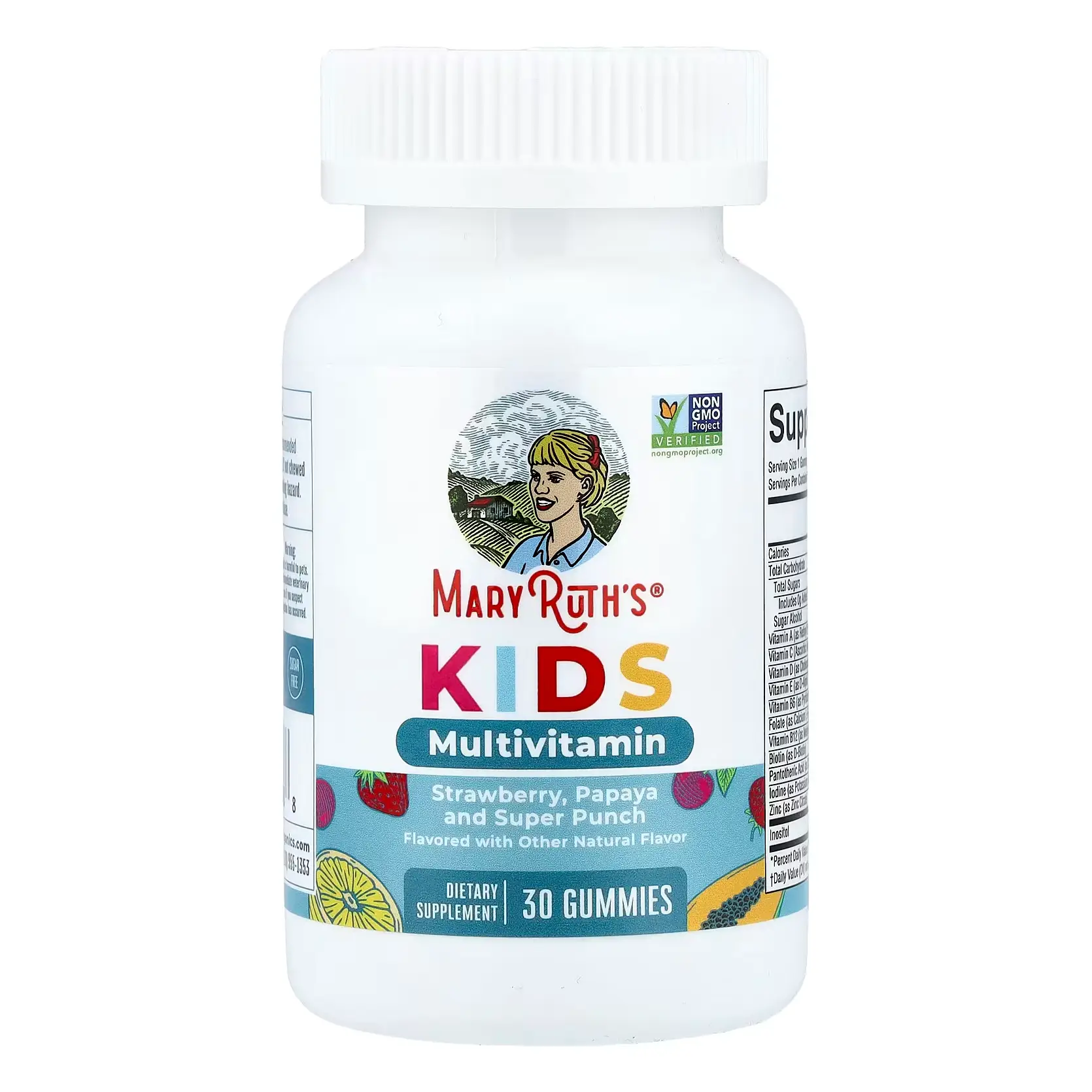 Kẹo dẻo vitamin tổng hợp MaryRuth's Kids Multivitamin 30 viên của Mỹ Kẹo dẻo trái cây hữu cơ tổng hợp vitamin Mary Ruth's 30 viên
