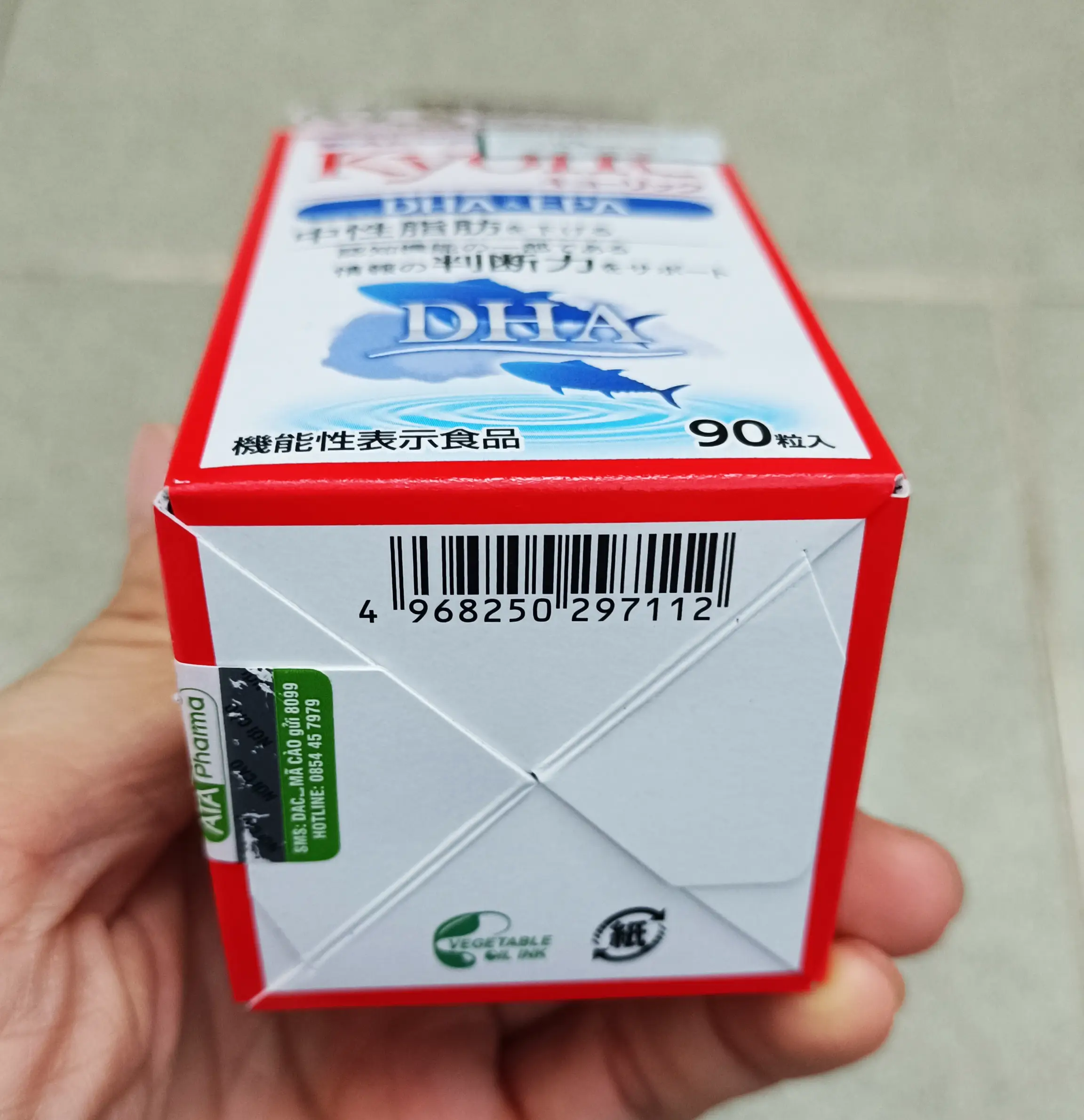 Viên uống tỏi già Kyolic DHA EPA 90 viên của Nhật Bản Kyolic DHA Dịch chiết tỏi già AGE ủ 2 năm