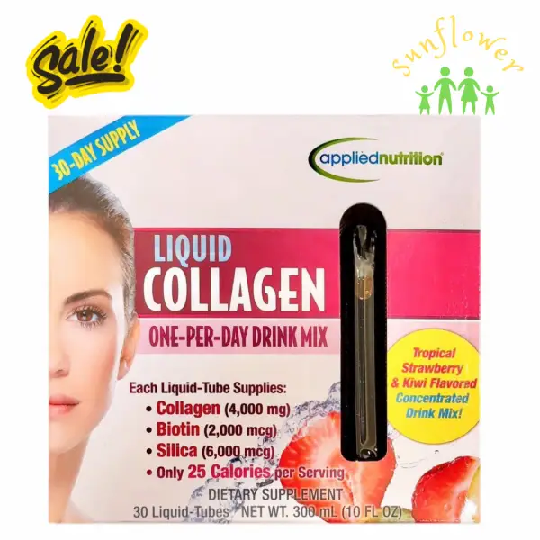 Liquid Collagen Applied Nutrition One-Per-Day Drink Mix 30 ống Của Mỹ Liquid Collagen Applied Nutrition One-Per-Day Drink Mix 30 ống Của Mỹ