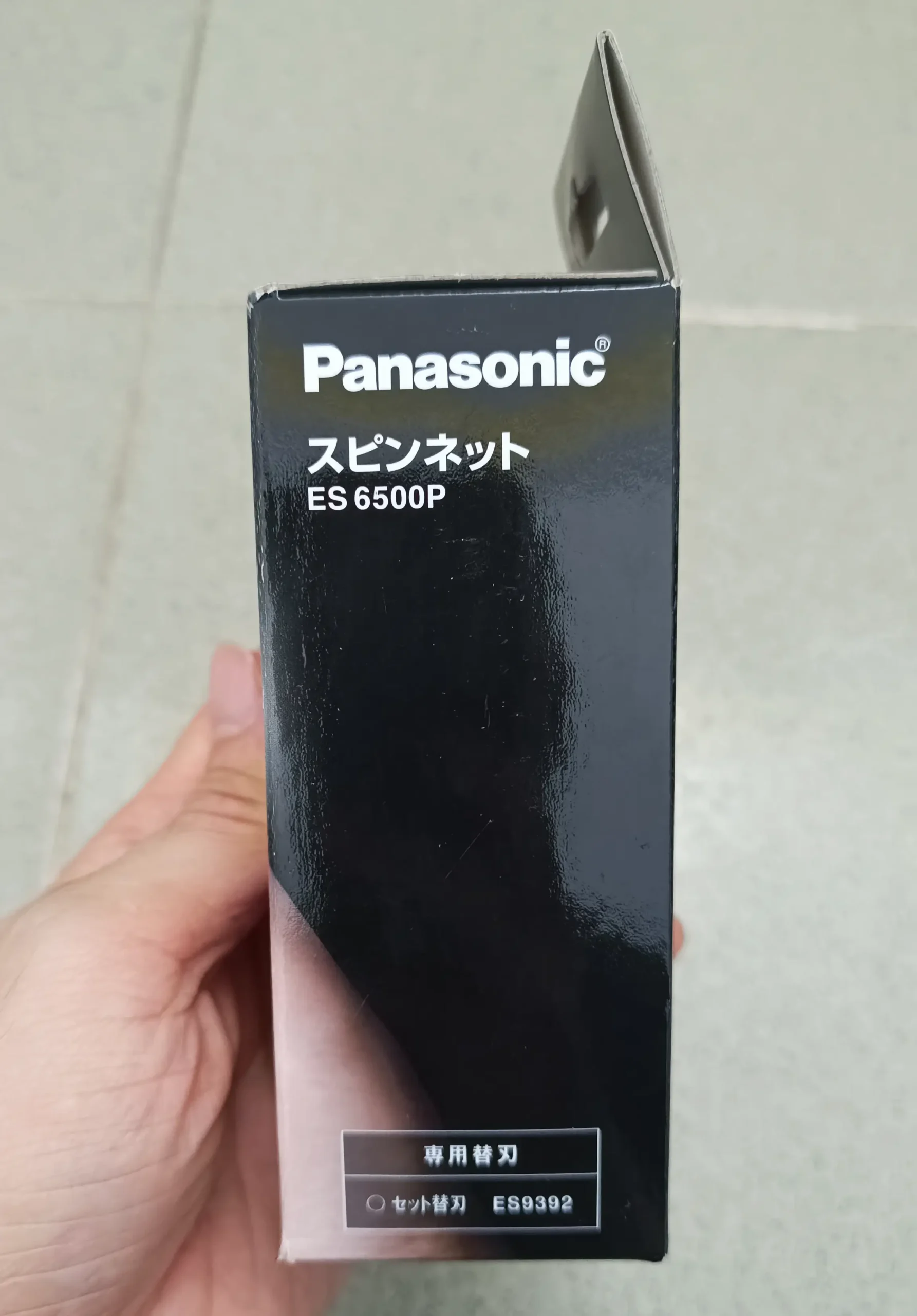 Máy cạo râu Panasonic ES6500P của Nhật Bản Máy cạo râu dùng pin ES6500P của Nhật Bản