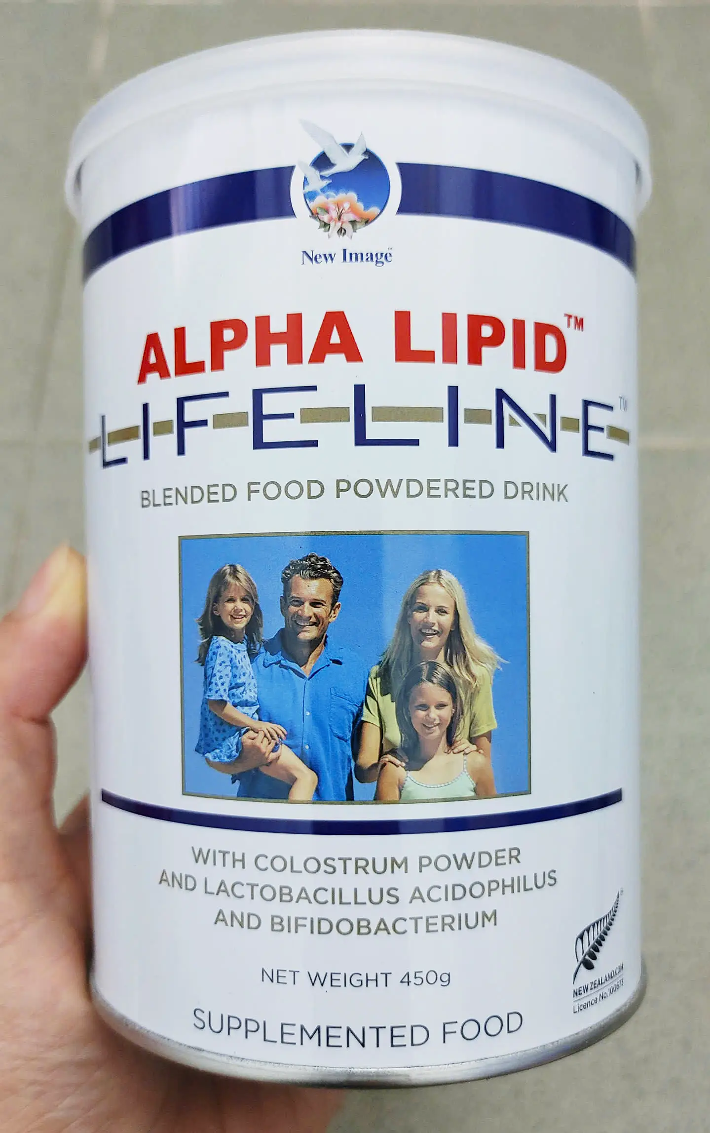 Sữa Alpha Lipid Lifeline 450g nội địa New Zealand Sữa Alpha Lipid Lifeline 450g