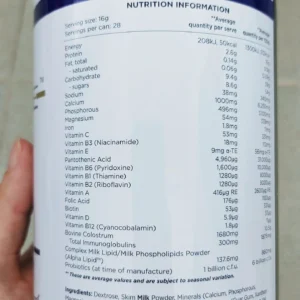 Sữa Alpha Lipid Lifeline 450g nội địa New Zealand Sữa non Alpha Lipid Lifeline Colostrum Drink Powder 450g