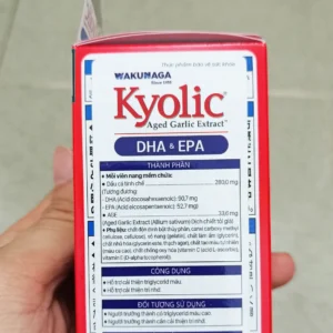 Viên uống tỏi già Kyolic DHA EPA 90 viên của Nhật Bản Viên Uống Bổ Tim Mạch Kyolic DHA EPA Hỗ Trợ Cải Thiện Triglycerid Máu 90 Viên