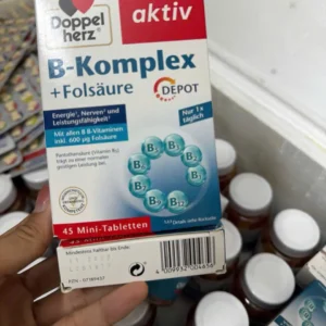 Viên uống Doppelherz B Komplex + Folsäure Depot 45 viên của Đức Viên uống Doppelherz B-Komplex Depot 45 viên