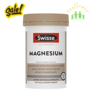 Viên uống Magie Swisse Magnesium 120 viên của Úc