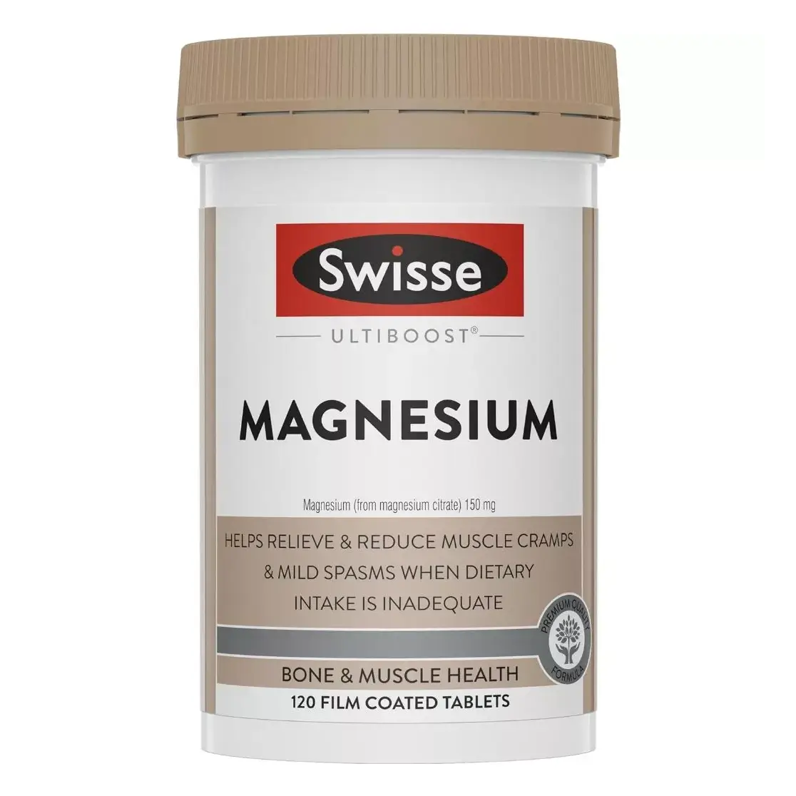 Viên uống Magie Swisse Magnesium Citrate 120 viên của Úc Viên uống bổ sung Magie Swisse Ultiboost Magnesium 120 viên của Úc