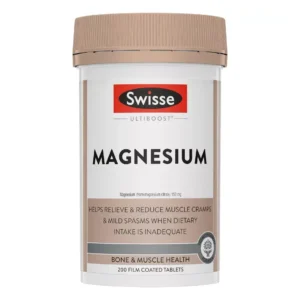 Viên uống bổ sung Magie Swisse Ultiboost Magnesium 200 Viên