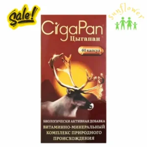 Viên uống nhung hươu CigaPan 60 viên của Nga