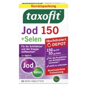 Viên uống taxofit Jod 150 + Selen Depot hỗ trợ tuyến giáp