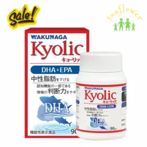 Viên uống tỏi già Kyolic DHA EPA 90 viên của Nhật Bản