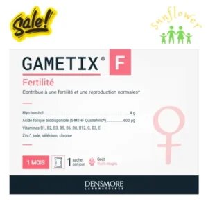 Bột hỗ trợ sinh sản Densmore Gametix F 30 gói của Pháp