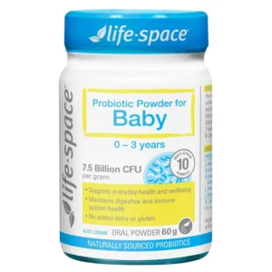 Bột men vi sinh Life Space Probiotic Powder for Baby 60g