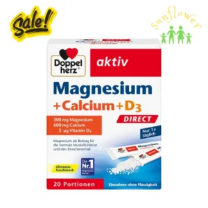 Gói Doppelherz Magnesium Calcium D3 20 gói của Đức