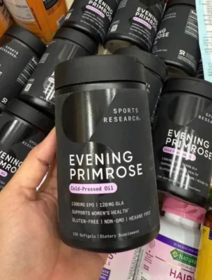 Hoa anh thảo Sports Research Evening Primrose 1300mg 120 viên của Mỹ