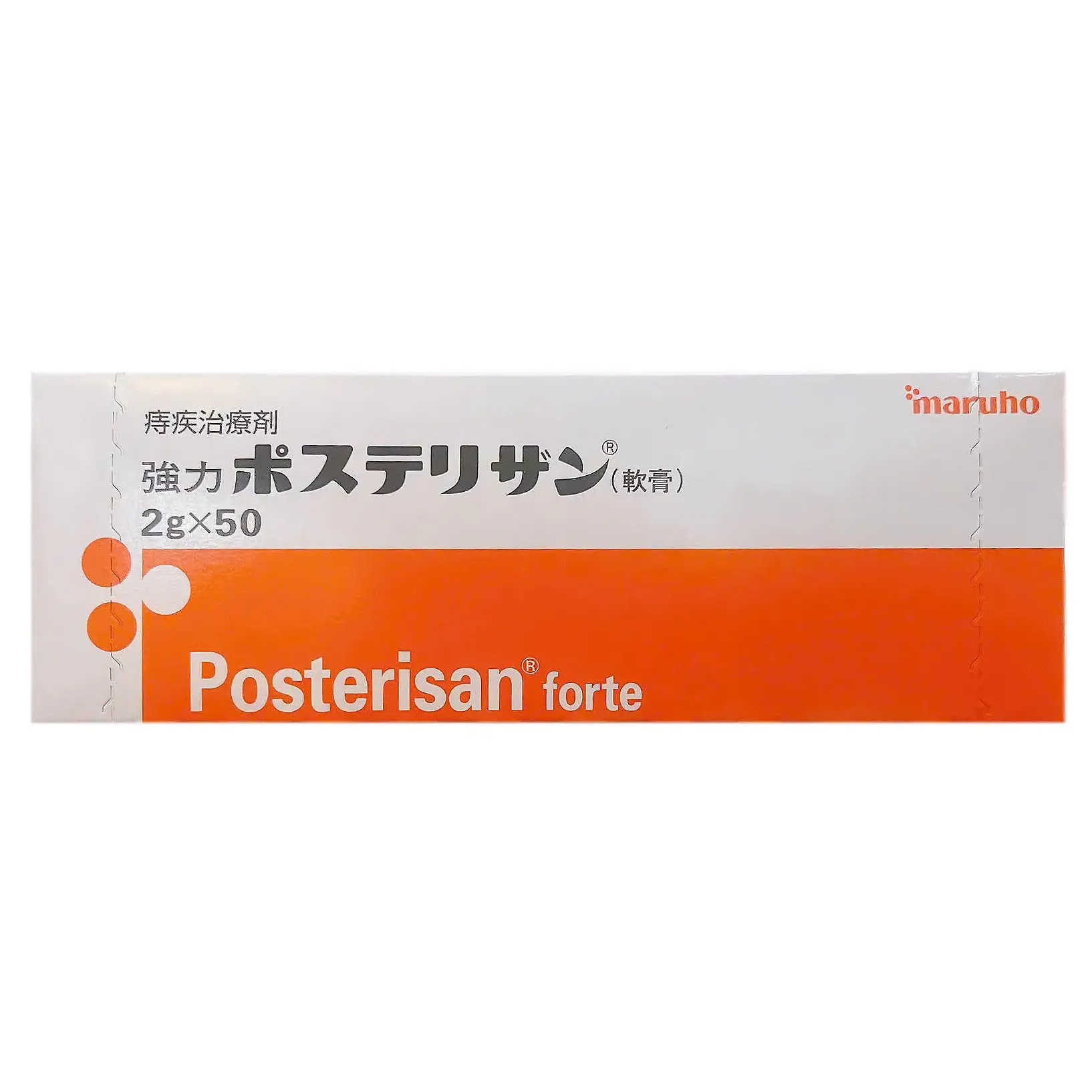 Hộp kem bôi trĩ Posterisan Forte 2g x 50 tuýp của Nhật Bản Kem bôi trĩ Posterisan Forte Nhật Bản 2g x 50 tuýp
