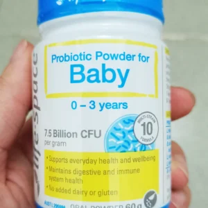 Bột men vi sinh Life Space Probiotic Powder for Baby 60g của Úc Life Space Probiotic Powder for Baby (0 tháng - 3 tuổi) 60g