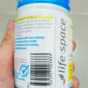 Bột men vi sinh Life Space Probiotic Powder for Baby 60g của Úc Men cho bé Life Space Probiotic Powder for Baby (0 tháng - 3 tuổi) 60g