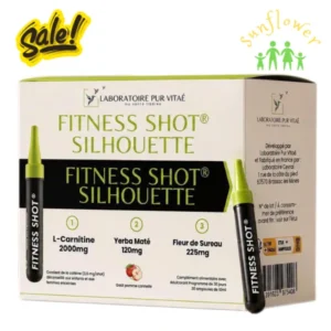 Nước uống Fitness Shot Silhouette Laboratoire Pur Vitaé hộp 30 ống của Pháp