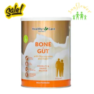 Sữa bột Healthy Care Bone Gut with Glucosamine and Inulin 800g của Úc