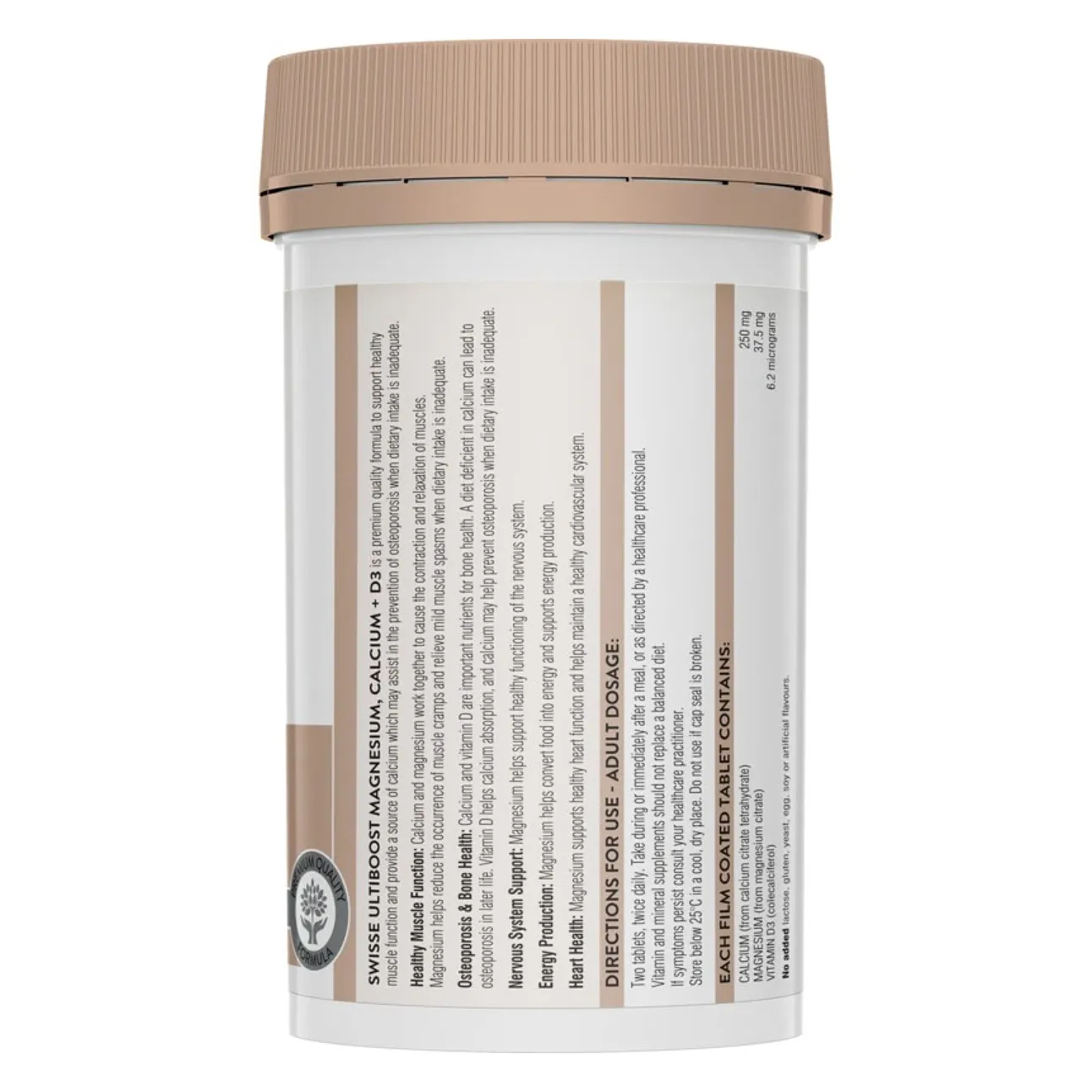 Viên uống Swisse Magnesium Calcium D3 120 viên của Úc Swisse Ultiboost Magnesium + Calcium + D3 120 viên của Úc