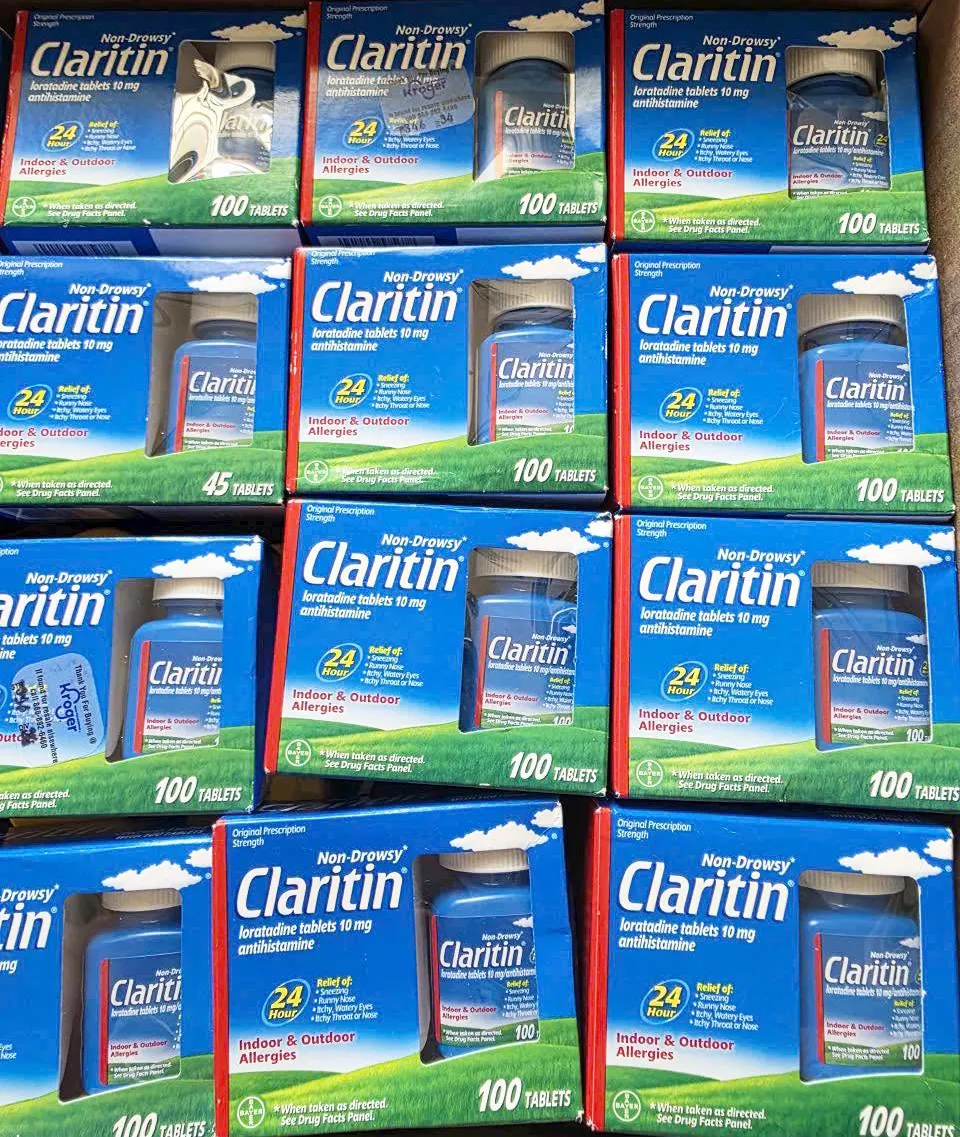 Viên uống chống dị ứng Claritin 10mg Bayer 100 viên của Mỹ Thuốc dị ứng Bayer Claritin 10mg 100 viên của Mỹ