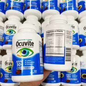 Viên Uống Bổ Mắt Bausch Lomb Ocuvite Adult 50 , Chai 150 viên