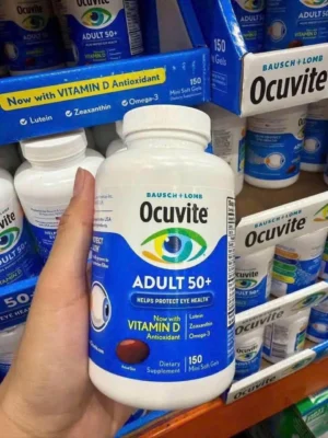 Viên bổ mắt Ocuvite cho người lớn trên 50 tuổi 150 viên