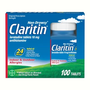 Viên chống dị ứng Claritin Antihistamine Loratadine 10mg 100 viên