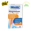 Viên ngậm Mivolis Magnesium C B6 B12 vị cam 30 viên của Đức