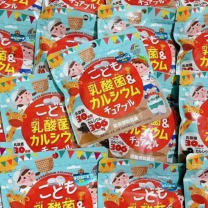 Viên nhai bổ sung canxi và lợi khuẩn lactic Unimat Riken 90 viên