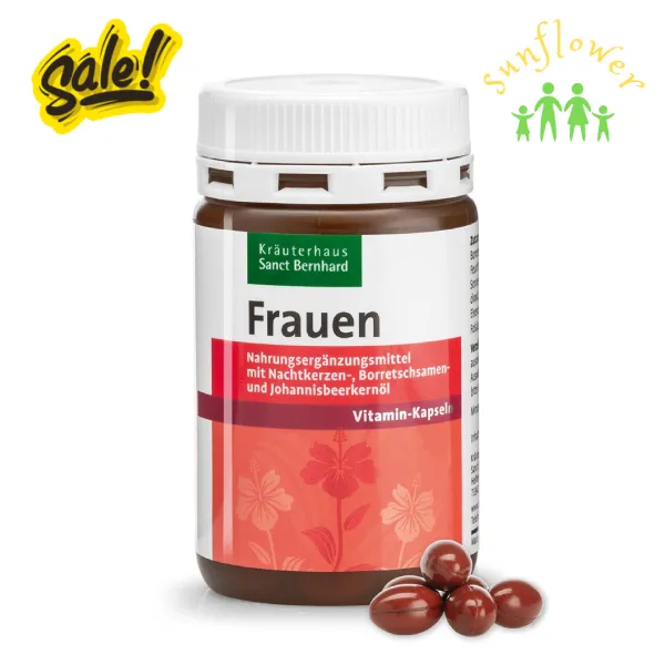 Viên uống Sanct Bernhard Frauen Vitamin Kapseln 60 viên của Đức Viên uống Sanct Bernhard Frauen Vitamin Kapseln 60 viên của Đức