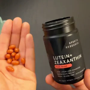 Viên uống Sports Research Lutein + Zeaxanthin Plant-Based 120 viên