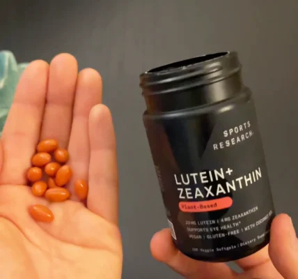 Viên uống Sports Research Lutein + Zeaxanthin Plant-Based 120 viên