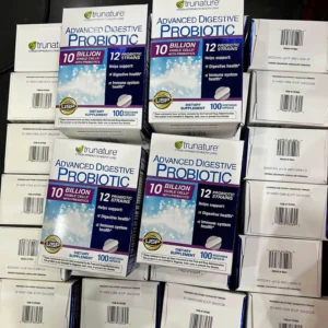 Men vi sinh Trunature Advanced Digestive Probiotic 100 viên của Mỹ Viên uống Trunature Advanced Digestive Probiotic 100 viên