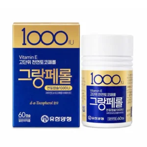 Viên uống Vitamin E 1000IU Hàn Quốc 60 viên