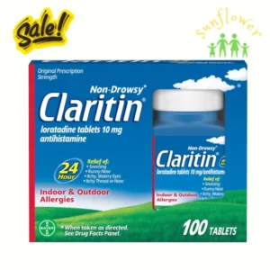 Viên uống chống dị ứng Claritin 10mg Bayer 100 viên của Mỹ