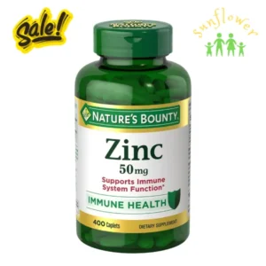 Viên uống kẽm Natures Bounty Zinc 50mg 400 viên của Mỹ