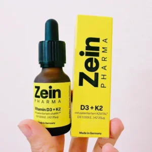 Vitamin D3 K2 MK7 Zein Pharma 25ml dạng nhỏ giọt của Đức Vitamin D3 + K2 MK7 Zein Pharma 25ml