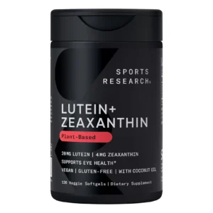 Viên uống Sports Research Lutein + Zeaxanthin Plant-Based 120 viên của Mỹ